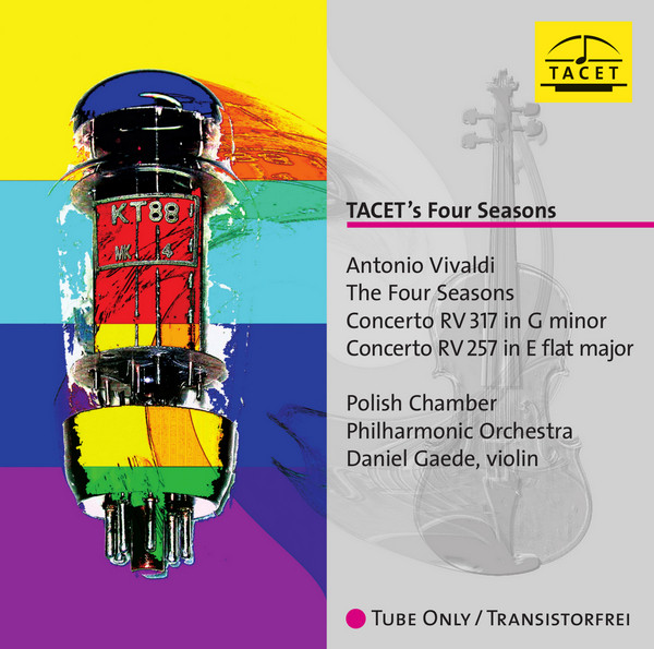 Daniel Gaede (violin), Polish Chamber Philharmonic Orchestra & Wojciech Rajski - Tacet Four Seasons.jpg